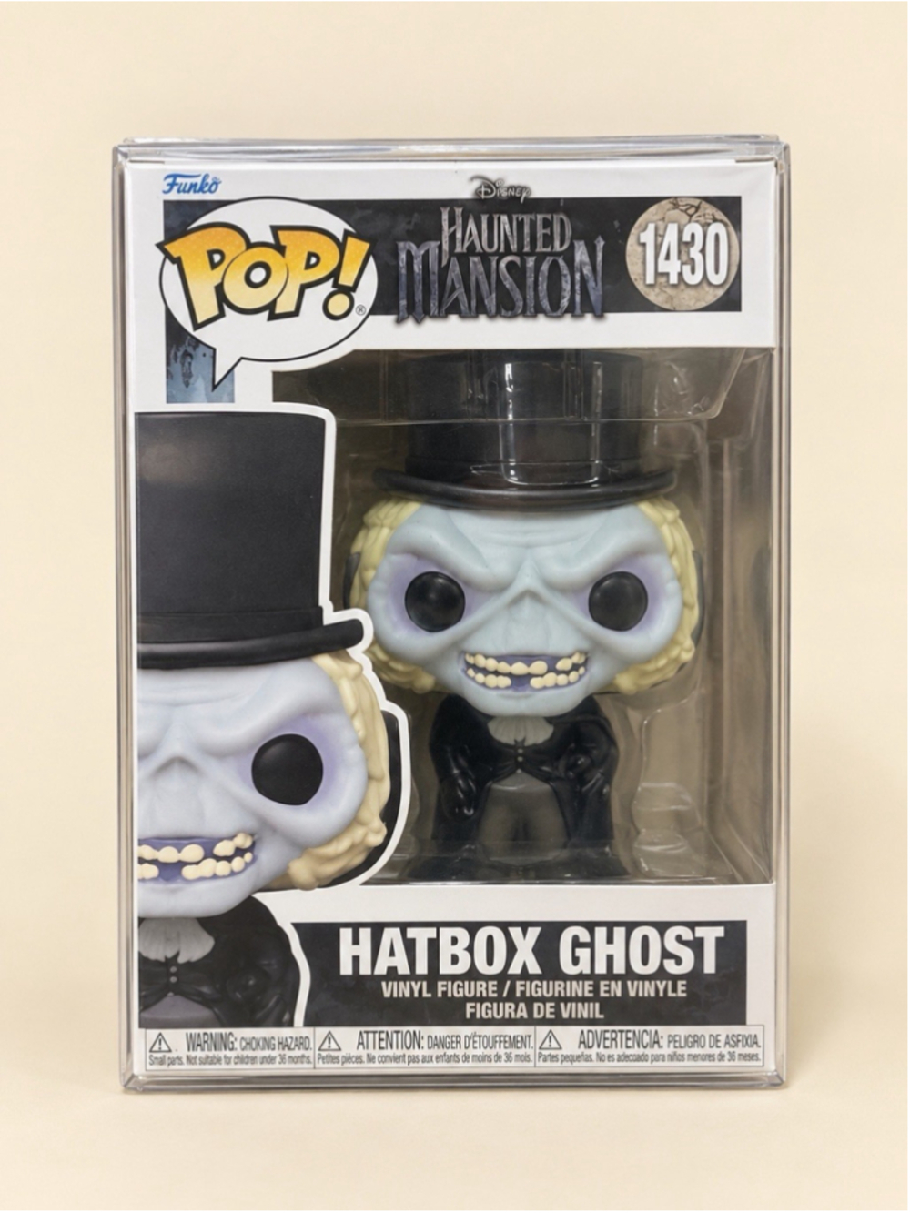 Funko Pop! Haunted Mansion Hatbox Ghost Vinyl Figure #1430